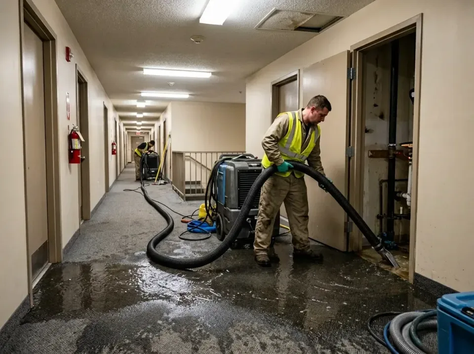 multi-unit-apartment-hallway-f-005 — frequently asked questions, Emergency Burst Pipe Water Extraction & Removal in Town and…